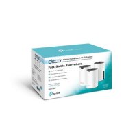 Удължител на интернет обхват TP-Link Deco S4 AC1200 3-pack Mesh Wi-Fi система за целия дом или офис, снимка 3 - Рутери - 38402479