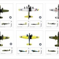 Чисти блокове Самолети от Втората световна война 2020 от Тонго, снимка 2 - Филателия - 37679124