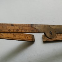 Стара измервателна линийка , снимка 11 - Антикварни и старинни предмети - 31055262