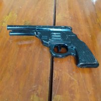 Стар детски метален пистолет , снимка 1 - Други ценни предмети - 31388210