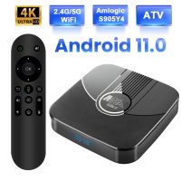 Transpeed M98 MAX Tv BOX, Android TV 11, Amlogic S905Y4, Smart TV, ТВ БОКС, 4K UHD, HDR10, снимка 1 - Приемници и антени - 44337609