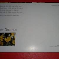 4 прекрасни двойни картички на тема "Зимна природа"с подходящи послания, снимка 7 - Колекции - 29722025