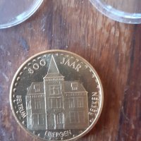 юбилейна монета възпоменателна месинг Холандия, 1988 година провинция Ракен, в оригинална пластмасов, снимка 2 - Нумизматика и бонистика - 37625814