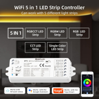 Смарт WiFi Tuya LED контролер, снимка 2 - Лед осветление - 44708748