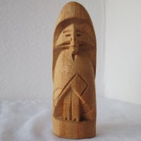 Дървена фигура, дърворезба, човек, палач, снимка 6 - Статуетки - 31999420