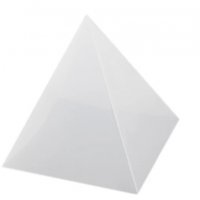 3D Огромна Пирамида 15 см Оргонит силиконов молд форма калъп смола за  и бижута и декорация  глина , снимка 6 - Форми - 30936088