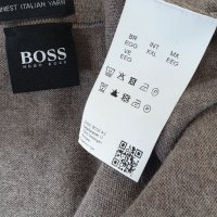 Hugo Boss Bono Polo Virgin Wool Finest Italian Yarn  Mens Size 2XL НОВО! ОРИГИНАЛ! Мъжки Тънък Пулов, снимка 5 - Пуловери - 39241981