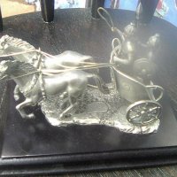 Модел на метална римска бойна колесница, снимка 3 - Други ценни предмети - 40679905