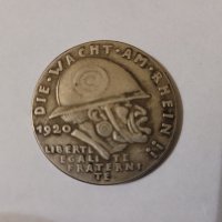 Медал 1920 Германия , снимка 5 - Антикварни и старинни предмети - 40087486