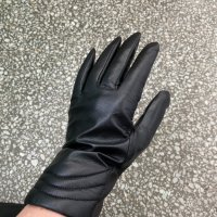 Дамски кожени ръкавици, нови, с етикет, снимка 5 - Ръкавици - 35254559