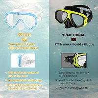 Нов комплект за деца шнорхел плуване гмуркане Очила море плаж спорт, снимка 5 - Водни спортове - 40507037
