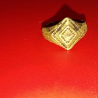 Стариннен пръстен, снимка 3 - Антикварни и старинни предмети - 31661394