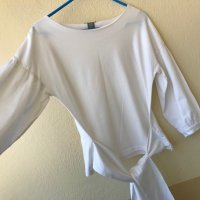 Дамска блуза памук - Л, снимка 1 - Блузи с дълъг ръкав и пуловери - 37454290