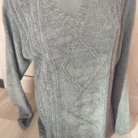 Мъжки пуловер в сиво - ХЛ - 8,00лв., снимка 4 - Пуловери - 30458305