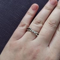 Сребърен пръстен за жени - 925 , снимка 2 - Пръстени - 31358010