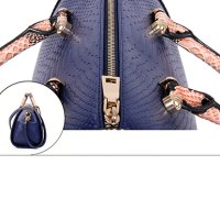 Елегантна дамска чанта през рамо от еко кожа, 3цвята - 023, снимка 8 - Чанти - 42074405