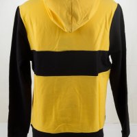 Мъжки суитшърт в черно и жълто марка Leone , снимка 2 - Спортни дрехи, екипи - 37602209