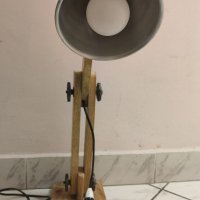 Винтидж настолна лампа за бюро, Германия. , снимка 4 - Настолни лампи - 40700147