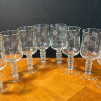 Немски кристални чаши за вино, снимка 6 - Сервизи - 44817906
