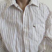 Мъжка риза с дълъг ръкав от лен  H&M L.O.G.G. , снимка 2 - Ризи - 37743272