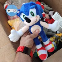 ПРОМОЦИЯ! Плюшена кукла на таралежа Соник Sonic Toys СИН ТАРАЛЕЖ! , снимка 5 - Плюшени играчки - 30134331