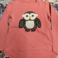 Детска блузка с бухал , снимка 1 - Детски Блузи и туники - 38875411