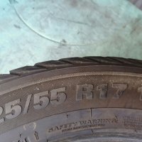 1бр. НОВА ЗИМНА гума KUMHO 225 55 17 , снимка 7 - Гуми и джанти - 29584557