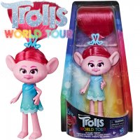 Фигурка Тролче - STYLIN' POPPY  / Trolls World Tour / Hasbro, снимка 3 - Фигурки - 36821004