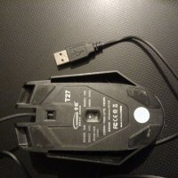 Геймърска кабелна USB мишка светеща, снимка 7 - Клавиатури и мишки - 40014825