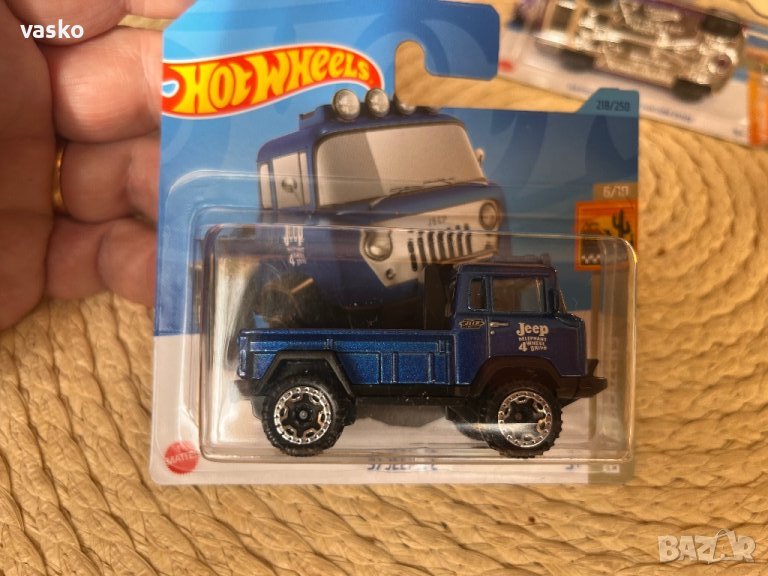 Hotwheels 57 Jeep FC, снимка 1