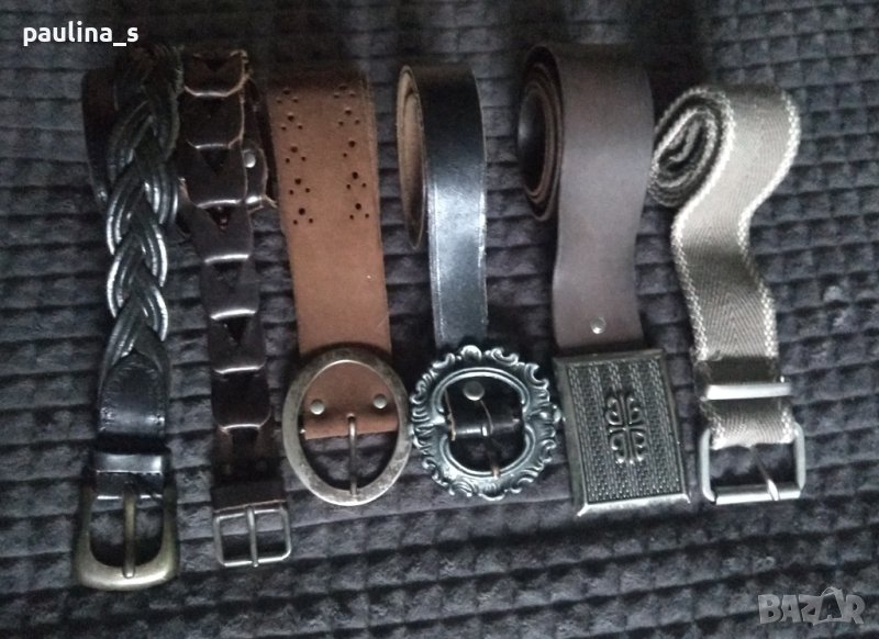 Маркови колани от естествена кожа / genuine leather belt, снимка 1