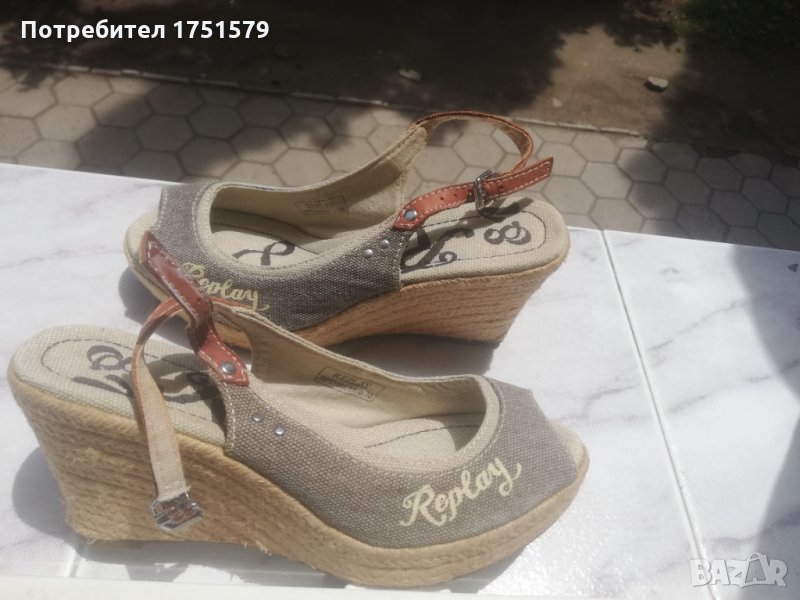 Оригинални нови сандали Replay, снимка 1