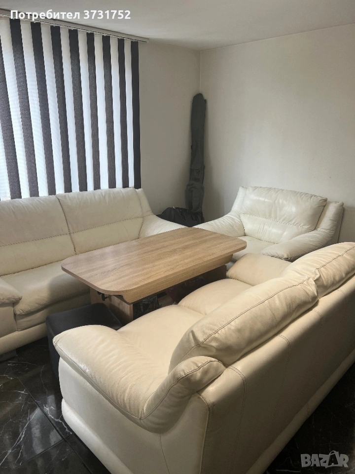 Дивани естествена кожа, снимка 1