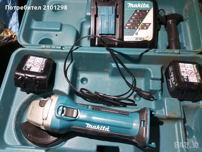 Ъглошлайф макита флекс , снимка 1