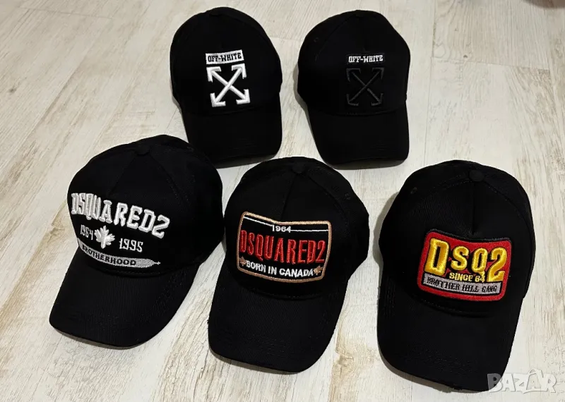 Шапка с козирка dsquared с производствени дефекти!, снимка 1