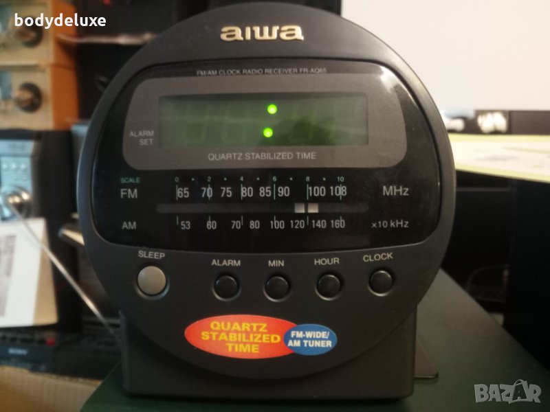 Aiwa FR-AQ65V радио-будилник, снимка 1