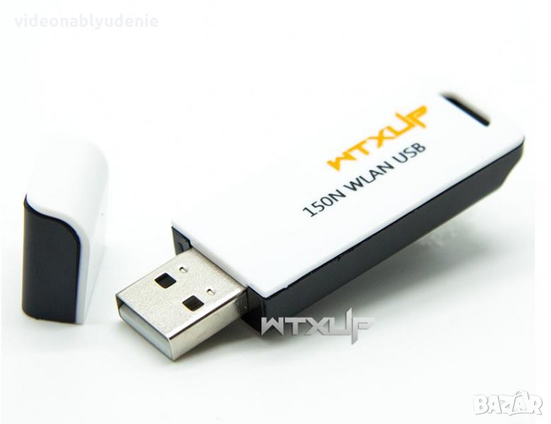 Универсален Мини USB2 WiFi Wlan 802.11 B/G/N Безжичен Адаптер за NVR/DVR/XVR Автомобил GPS Навигация, снимка 1