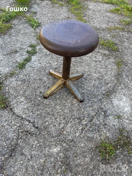 #Винтидж винтово столче за пиано и др, снимка 1
