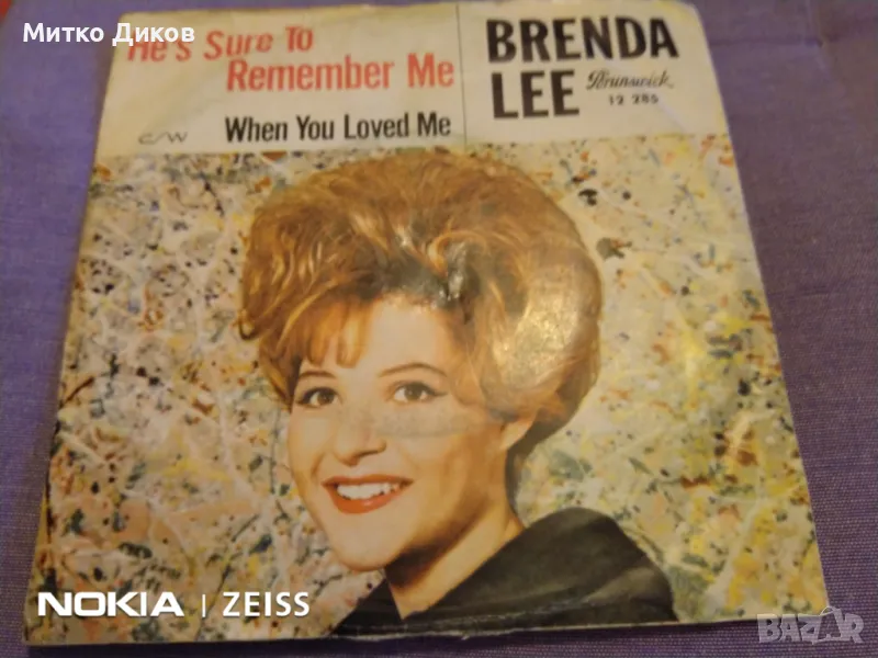 Brenda Lee малка плоча, снимка 1