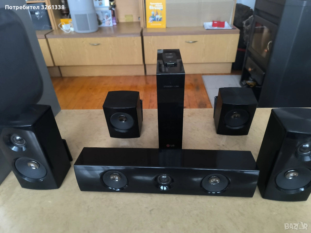 Продавам колони за домашно кино Lg и буфер Самсунг., снимка 1