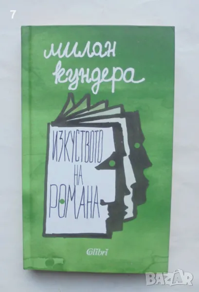 Книга Изкуството на романа - Милан Кундера 2016 г., снимка 1