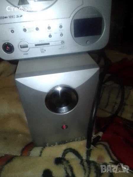 Аудио уредба със суббуфер за ремонт , снимка 1