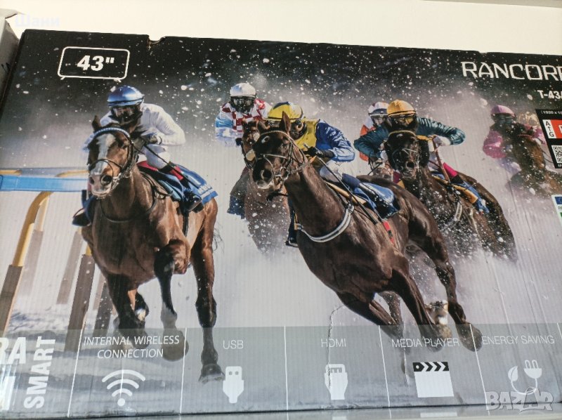 Лед Телевизор 43 смарт , снимка 1