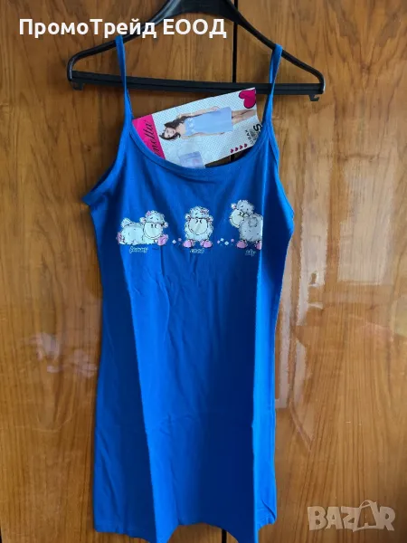 Нова дамска нощница S Виенетта Vienetta потник тънка презрамка, снимка 1