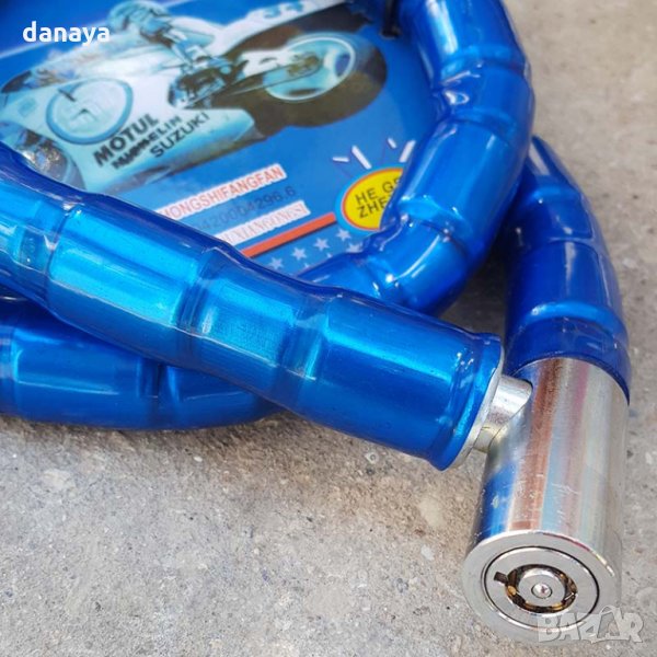 1293 Катинар за мотор заключваща верига 100x2cm, снимка 1