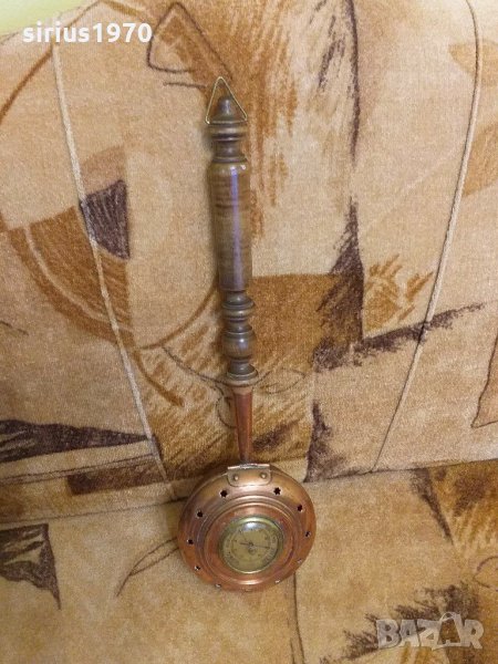 Сувенирен тиган с термометър, снимка 1