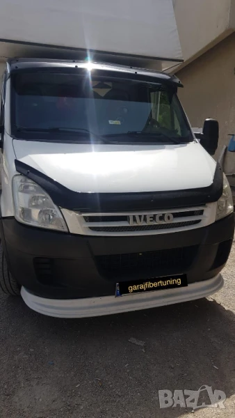 универсален лип  спойлер на предна броня за iveco daily , снимка 1