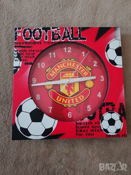 Стенен часовник MANCHESTER UNITED. , снимка 1