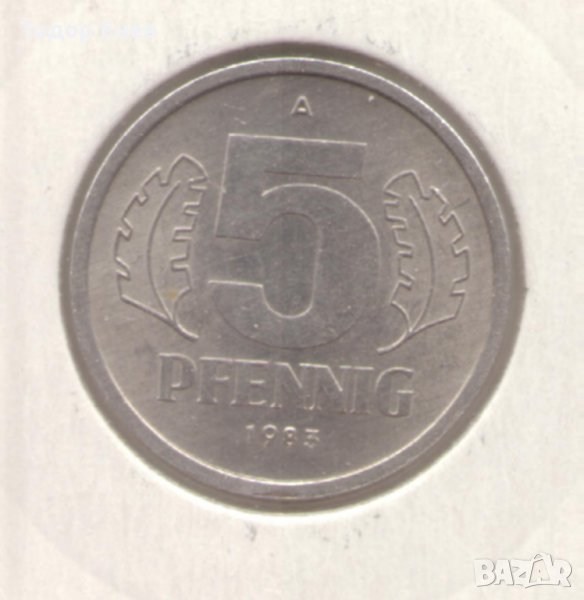 Germany D.R.-5 Pfennig-1983 A-KM# 9, снимка 1