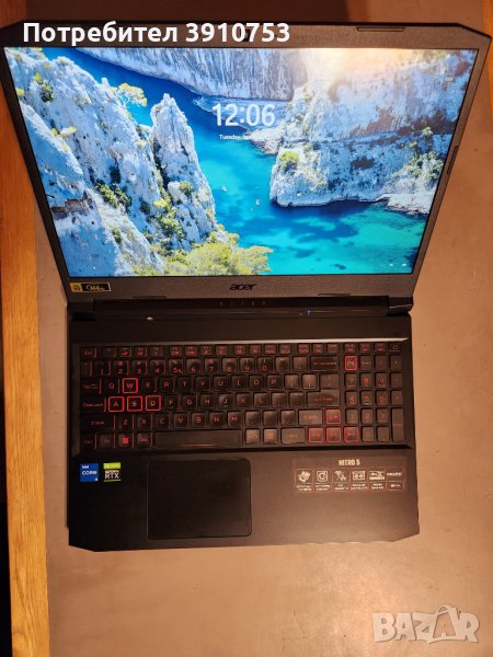 Нов Acer Nitro 5 AN515-57 геймърски лаптоп, с гаранция, снимка 1